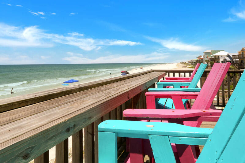 Main Level Deck - Gulf Front Bar